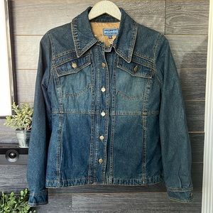 Black Diamon by Lane Crawford  Denim Jacket Lined Size L